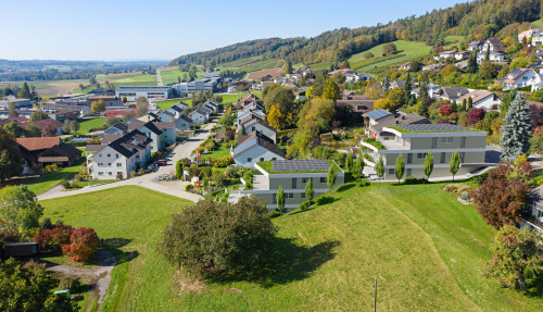 Neubau MFH, Hüttwilen – Wohlfühloasen mitten im Grünen